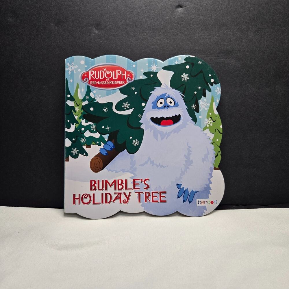 Rudolph The Red-Nosed Reindeer Bumble's Holiday Tree Board Book Christmas